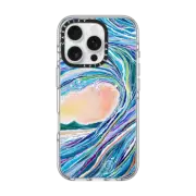 iPhone 16 Pro Clear Case MagSafe Compatible Koru Iphone case By Ann Upton