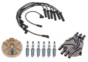 ACDelco Ignition Kit Distributor Rotor Cap Wire Spark Plugs for GMC Chevy 4WD