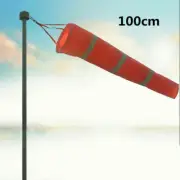 100cm Airport Aviation Windsock Rip-stop Outdoor Wind Measurement Bag Reflective