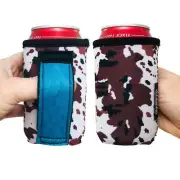Cowhide w/ Turquoise Leather 12oz Regular Can Handler™