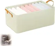 Cation Multi-functional Folding Wardrobe, Pickelect Storage Boxes, Ultra Space Wardrobe Clothes Organizer with Handle, Foldable Wardrobes Storage Container for Home Organizer (BEIGE)