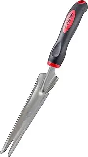 Darlac 5 in 1 Garden Hand Trowel - 5 Different Uses for Gardening - Lift Weeds, Transplant, Saw Cutting Edge for Small Roots, String Cutting Notch & Compost/Soil Bag Cutter