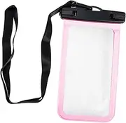 ARTIBETTER Mobile Waterproof Bag Outdoor Underwater Phone Bag Grip Pads for Weight Lifting Holder Travel Phone Case Board Waterproof Phone Bag Drifting Cellphone Protector Pouches Black