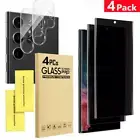 Privacy Screen Protector Camera Lens Protector for Samsung Galaxy S23 S22 Ultra