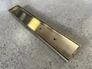 Normandy Project Brushed Gold Tile Insert Long Grate 600mm - 1200mm
