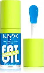 NYX Professional Makeup Fat Oil Chillz Lip Oil with Cooling Effect Color Polar Peppermint 4.8 ml