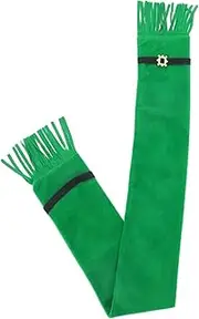 [GAROZATION] Thick Irish Theme Scarf for Women Warm and Stylish for Patrick's Day Celebration