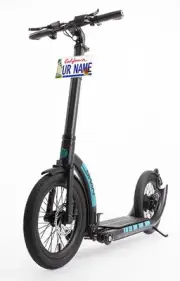 E Scooter California Custom Personalized License Plate w/Any Name, State, Msg