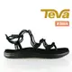 TEVA 美國 女款 女款輕量戶外涼鞋 Voya 細織帶 黑 1019622BLK