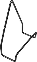 MUCKLILY Modern Wall-mounted Record Shelf Iron Magazine Rack Holder Easy Install Storage Rack for Home Office