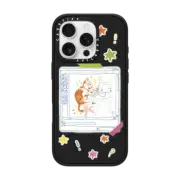 iPhone 16 Pro Impact Case MagSafe Compatible Hardworking Cat