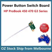 Power Switch Button Board With Cable For HP ProBook 450 470 G3 827035-001
