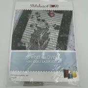 NEW Stitches of Love Sweet Clovers Mini Quilt Laser Cut Kit Irish Spring Fabric