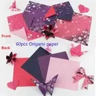 60PCS Hot Kids Handmade Cherry Blossom Origami Folding Papers Scrapbooking
