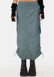 [Basic Pleasure Mode] Annihilation Midi Cargo Skirt