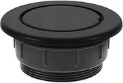 TINEASUR Patio Table Umbrella Hole Ring Plug Cap Black Plastic Easy Install for Outdoor Furniture Protection