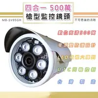 在飛比找森森購物網優惠-500萬 戶外監控鏡頭3.6mm 6.0mm TVI/AHD