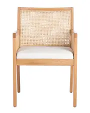 Safavieh Couture Malik Rattan Dining Chair NoSize Natural