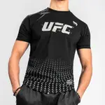 [古川小夫] VENUM T恤 衣服 上衣 短袖 UFC 訓練衣 黑白 00137-001 M L XL