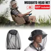 1-10X Mosquito Insect Head Net Mesh Protector Hat Fly Bee Bug Outdoor Fishing