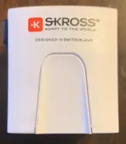 Brand New SKROSS MUV Micro World Travel Plug Adapter AC power US/UK/EU/AUS/CN