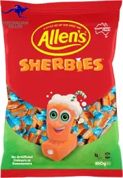 Allen'S Sherbies Chews 850 Grams