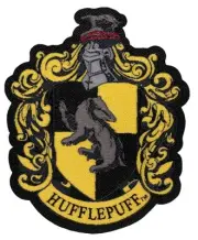 Harry Potter - Hufflepuff Crest Patch - Ikon Collectables