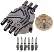 Distributor Rotor Cap & Rapidfire Spark Plugs Kit ACDelco for S10 4.3L V6 VIN W