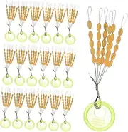 60pcs Fishing Stops Versatile Design for Fishing Techniques High Visibility Essential Gear
