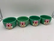 Celebrate It Ceramic 4in Christmas Nutcracker Ramekins Set of 4 CC01B23031