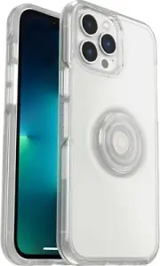 OtterBox Apple iPhone 13 Pro Max/12 Pro Max Otter + Pop Symmetry Case - Clear