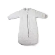 Baby Studio Infant Soft Sleeping Bag w/Arms Grey Lines Cotton 3.0 Tog