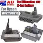 Converter Adapter For Milwaukee 18V Li-Ion To for Dyson V10 V6 V7 V8 Battery AU