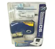 NEW NINTENDO DS LITE STARTER KIT W 7 ACCESSORIES STYLUS CASE CAR ADAPTER STORAGE