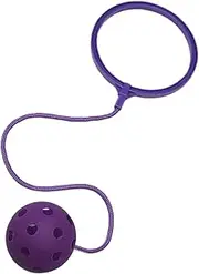 Ankle Skip Ball for Kids - Rotating Swing Assorted Colors Single-Leg Soft Jumping Ring,Coordination Fitness Sports Ball Outside Exercise Skipping Toy for Kindergarten