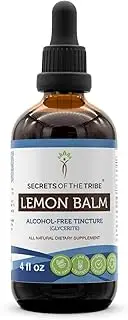 Lemon Balm Tincture Alcohol-Free Liquid Extract, Organic Lemon Balm (Melissa officinalis) Dried Leaf (4 FL OZ)