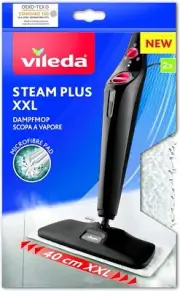 Vileda 161717 Steam Mop Refill XXL Pack of 2 White