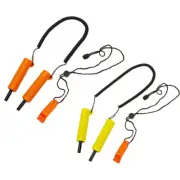 Walking On Ice Retractable Ice Pick with Whistles Flexible Fishing Safety Pick