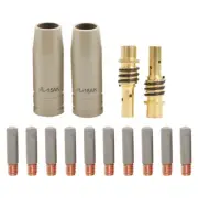14Pcs 15AK Coating Protections Nozzle Coating Protect Gas Welding Nozzle Tips