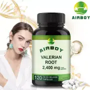 Valerian Root 2400mg - Natural Relax Sleep, Stress & Anxiety Relief,High Potency