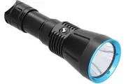Diving Torch, Stylish LED Design, Strong Light for Underwater Fishing Salvaging (Black)
