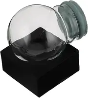 Home Decor DIY Snow Globe Kit Empty Glass Ball 65mm Globe Jar for Boys and Girls Adults