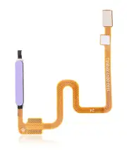 Replacement Fingerprint Sensor Flex Compatible For Xiaomi Redmi Note 9T (Violet)