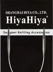 HiyaHiya 9" Stainless Steel Circular Knitting Needles