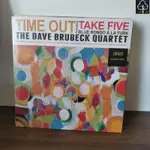 💽黑膠唱片 限量版 LP 絕版 黑膠LP DAVE BRUBECK TIME OUT TAKE FIVE 透明膠 LP黑