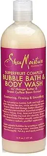 SheaMoisture SuperFruit Complex Bubble Bath & Body Wash, 16 Ounce