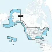 Garmin New OEM U.S. & Coastal Canada - Lakes, Rivers and Coastal Marine Charts Garmin Navionics+ | NSUS001L | microSD /SD and One-Year Subscription, 010-C1287-20