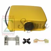 Diesel Fuel Tank & Support Fits YANMAR L100 & 186F 10HP CHINESE ENGINE Yellow