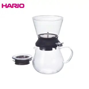 【HARIO】LARGO 迷你便利泡茶壺組 350mL 玻璃泡茶壺 玻璃茶壺 便利茶壺