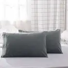 2pcs Pillowslip Comfortable Standard Size Bedding Set Pillowslip Supplies Wide